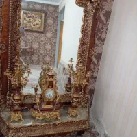 آیینه همراه با میز|بوفه، ویترین، کنسول|محمدیه-قزوین, |دیوار