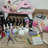 وسایل کامل ناخن کاری در حد نو|آرایشی، بهداشتی، درمانی|همدان, |دیوار