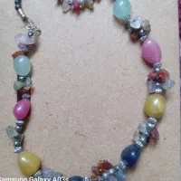 سنگ سیترین، گردن اویز7سنگ،|جواهرات|رشت, جماران|دیوار