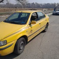 سمند تاکسی با امتیاز خط نظراباد کرج