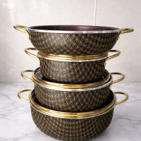 قابلمه 7 پارچه طرح چدن