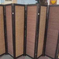 پاراوان چوبی حصیری