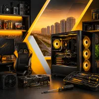 اسمبل کیس سیستم گیمینگ و اداری ، اقتصادی