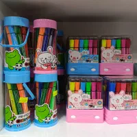 ماژیک رنگی نقاشی ۱۲ رنگ و ۱۸ رنگ و دفتر رنگ آمیزی