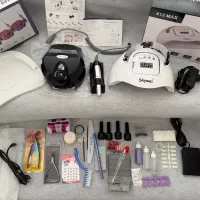 وسایل لوازم سالن کاشت ناخن اصل یوی۲۸۰وات سوهان لاک