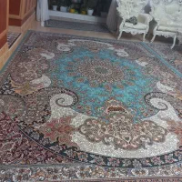 فرش فیروزه ای دوازده متری|فرش|کرمانشاه, |دیوار