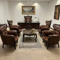 مبلمان اداری کلاسیک، صندلی مدیریت میز کد102|مبلمان اداری|تهران, یافت آباد جنوبی|دیوار