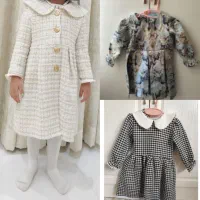 سه پیراهن بچه‌گانه پاییزی کشمیر،شنل،ژاکارد