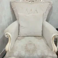 مبل سلطنتی ۷نفره کارکرد|مبلمان خانگی و میز عسلی|کرج, شهرک جهان‌نما|دیوار