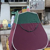 چادر رنگارنگ مسافرتی آسان بازشو