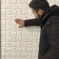 دیوارپوش/فومی/چسبی/آجر سفید برای بازسازی