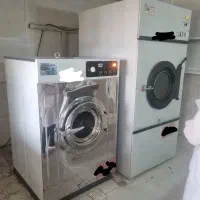 لوازم خشک شویی پرس لباسشویی دیگ بخار نو