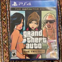 دیسک بازی جی تی ای  ps4 ps5 gta trilogy