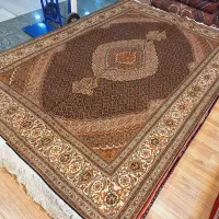 جفت ۶متری دستباف تبریز نقشه ماهی|فرش|تهران, اکباتان|دیوار