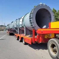 حمل انواع بار با انواع کمرشکن و بوژی