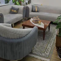 مبل ۷ نفره میز ناهارخوری ۶ نفره|مبلمان خانگی و میز عسلی|تهران, شهرک شهید باقری|دیوار