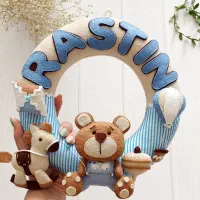 حلقه اسم کودک|صنایع دستی و سایر لوازم تزئینی|ایلام, |دیوار