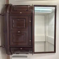 آینه کنسول چوب گردو