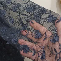 کت گیپور با سارافون سایز بزرگ سرمه ای