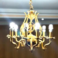 دو عدد لوستر برنج نورسازان