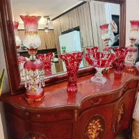 میز کنسول به همراه میز تلفن