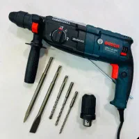 دریل بتن کن ۳ کاره بوش مدل 28-2 بالوازم کامل اکبند