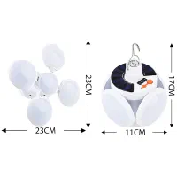 لامپ خورشیدی کمپینگ آویز دار مدل SL2029|لامپ و چراغ|چهاردانگه (تهران), |دیوار