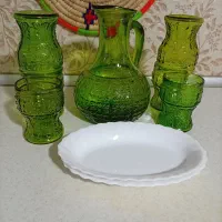 پارچ لیوان نوستالژی آنتیک پروانه ای ایتالیا