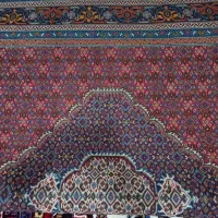 فروش دوتخته فرش دست بافت ریزه ماهی اردبیل درحدنو|فرش|مشگین شهر, |دیوار