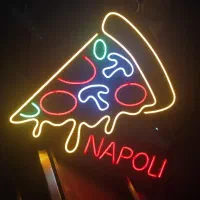 فروش فر پیتزا اصل چدنی کارکرده/ نئون پیتزا و جعبه