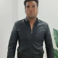 کت چرم مردانه