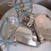 سلام ظرف پذیرای سوفله خوری نونو ب فرش‌ میرسد|ظروف سرو و پذیرایی|رباط‌کریم, شترخوار|دیوار