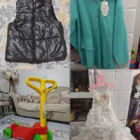 پافر و لباس عروس. اسکوتر. شومیز نو نو مارکش هست