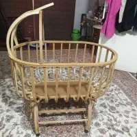 گهواره چوبی|اسباب و اثاث بچه|زرقان, |دیوار