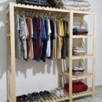 آویز لباس|کتابخانه، شلف، قفسه‌های دیواری|اردبیل, |دیوار