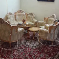 مبل سلطنتی چوبی و میز ناهار خوری سلطنتی