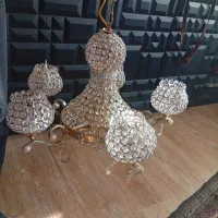 4عدد لوستر بزرگ و زیبا پذیرایی و اتاق خواب