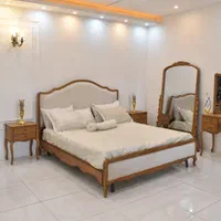 کویین مبل فرانسوی ابزاری استیل کد 85 برند hooma|مبلمان خانگی و میز عسلی|رشت, گلسار|دیوار