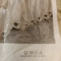 روتختی۲نفره ساتن گلدوزی خارجی اصل اسپانیا