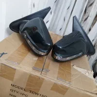 آیینه بغل برقی راهنما دار /باکس ساب/ باربند اسپرت