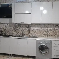 کابینت با هود و سینک|مصالح و تجهیزات ساختمان|اسفرورین, |دیوار