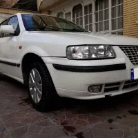 سمند سفید دوگانه شاسی پلمپ