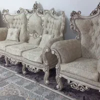 مبل سلطنتی ۹ نفره|مبلمان خانگی و میز عسلی|ماهدشت, |دیوار