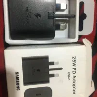 شارژر اصل سامسونگ سالم نو دو سر تاپ سی