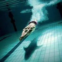 آموزش شنا در استخر پیشرفته سپاه