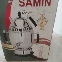سماور گازی به همراه قوری و پاسماوری