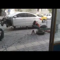 جلوبندی و اکسل و تعمیر کمک فنر انواع سواری