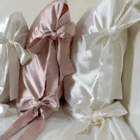 پینترستی روبالشتی بند پاپیون‌