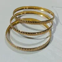 النگو طلا سایز ۲ دو تمیز تمیز همراه با فاکتور خرید|جواهرات|قم, قلعه کامکار|دیوار