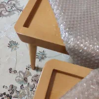 جلو مبلی لبه دار و۲ عدد عسلی لبه دار کار چوب هستش|مبلمان خانگی و میز عسلی|صفادشت, |دیوار